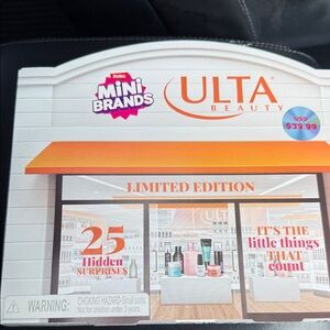 Ulta Beauty Mini Brands Limited Edition Set - Orange and White Zulu mini brands